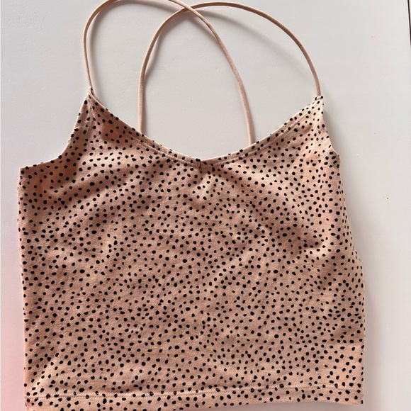 Abercrombie & Fitch Pink and Polkadot tanks - Picture 4 of 7